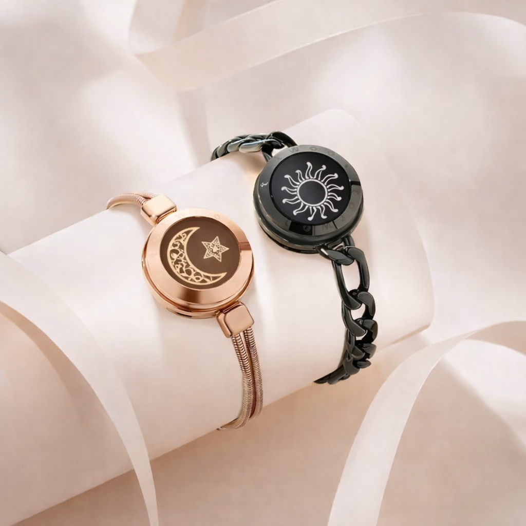 The two matching Adora Amor bracelets